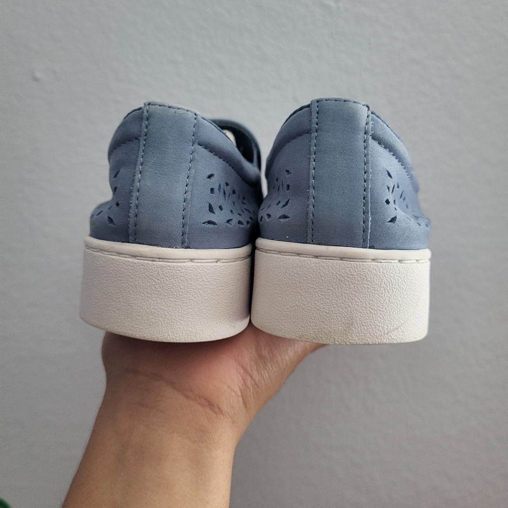 Vionic Blue Slip-On Shoes - Picture 5 of 10